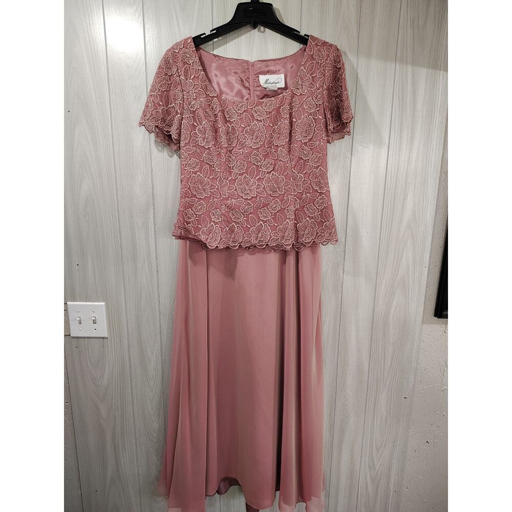 Michaelangelo Two Piece Sz 8 Evening Wear Formal Mother Of The Bride Old Money